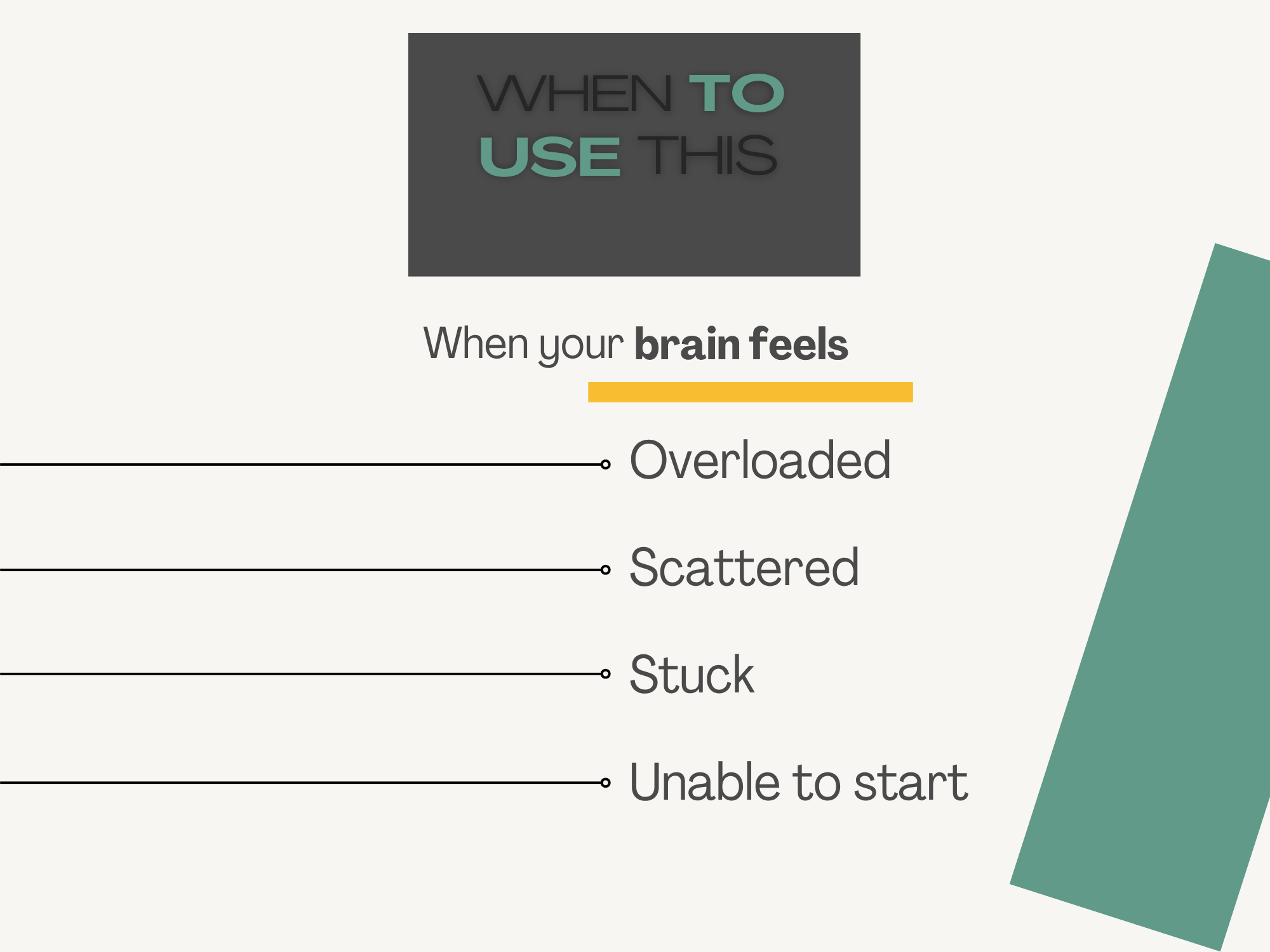 ADHD Overwhelm Reset System | Clear Mental Clutter Into Next Steps