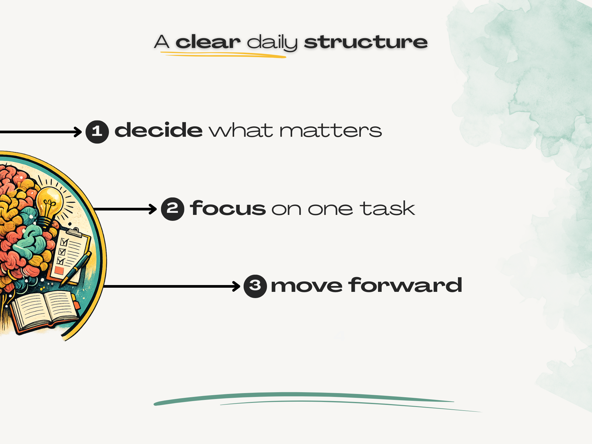 ADHD Daily Action Toolkit | Structure Your Day With Less Overwhelm