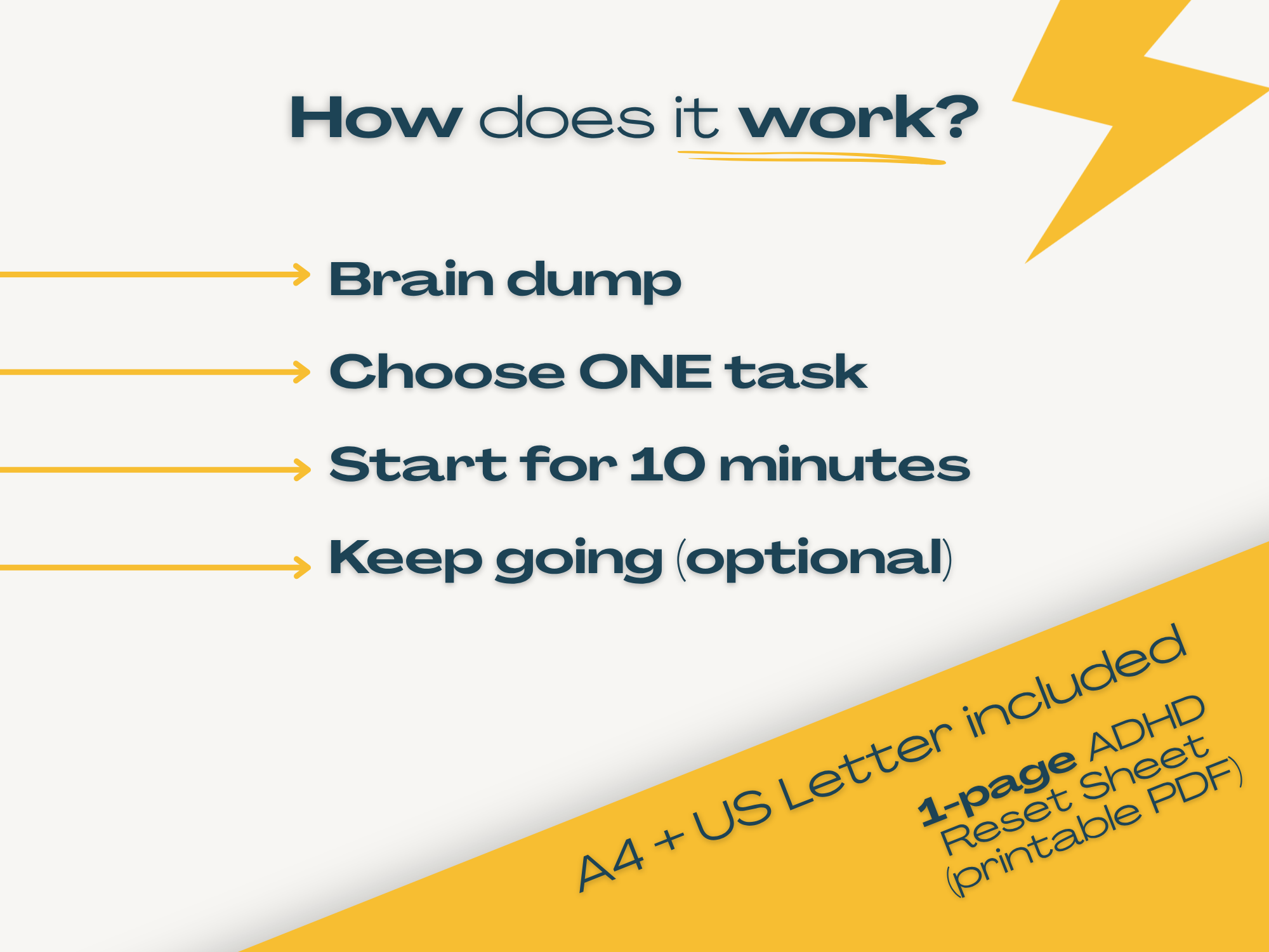 ADHD Task Paralysis Toolkit | Break the Freeze. Start Moving Again.