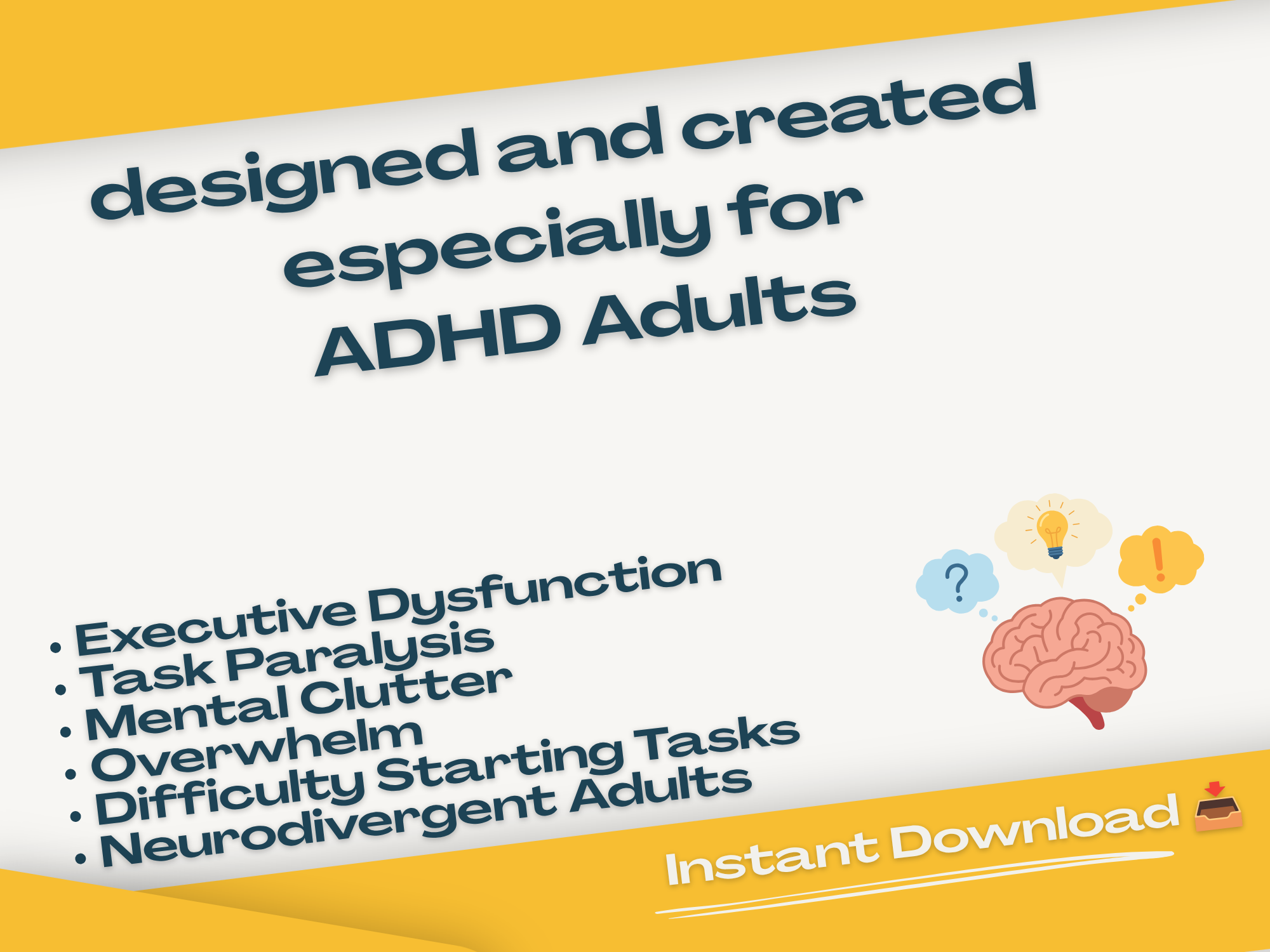 ADHD Action Toolkit | Complete Productivity System