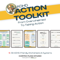 ADHD Action Toolkit | Complete Productivity System